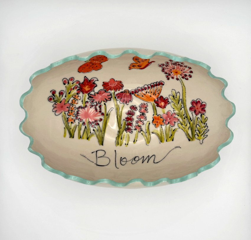 Blooming Meadow Serving Bowl